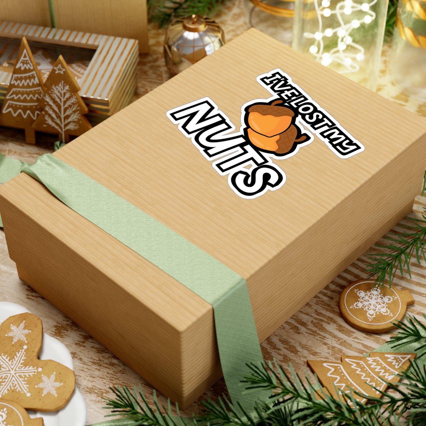 I've Lost My Nuts | Vasectomy Sticker | Childproofing Decals | Parenthood Laptop Sticker | Vasectomy Gift | Childproofing Gift