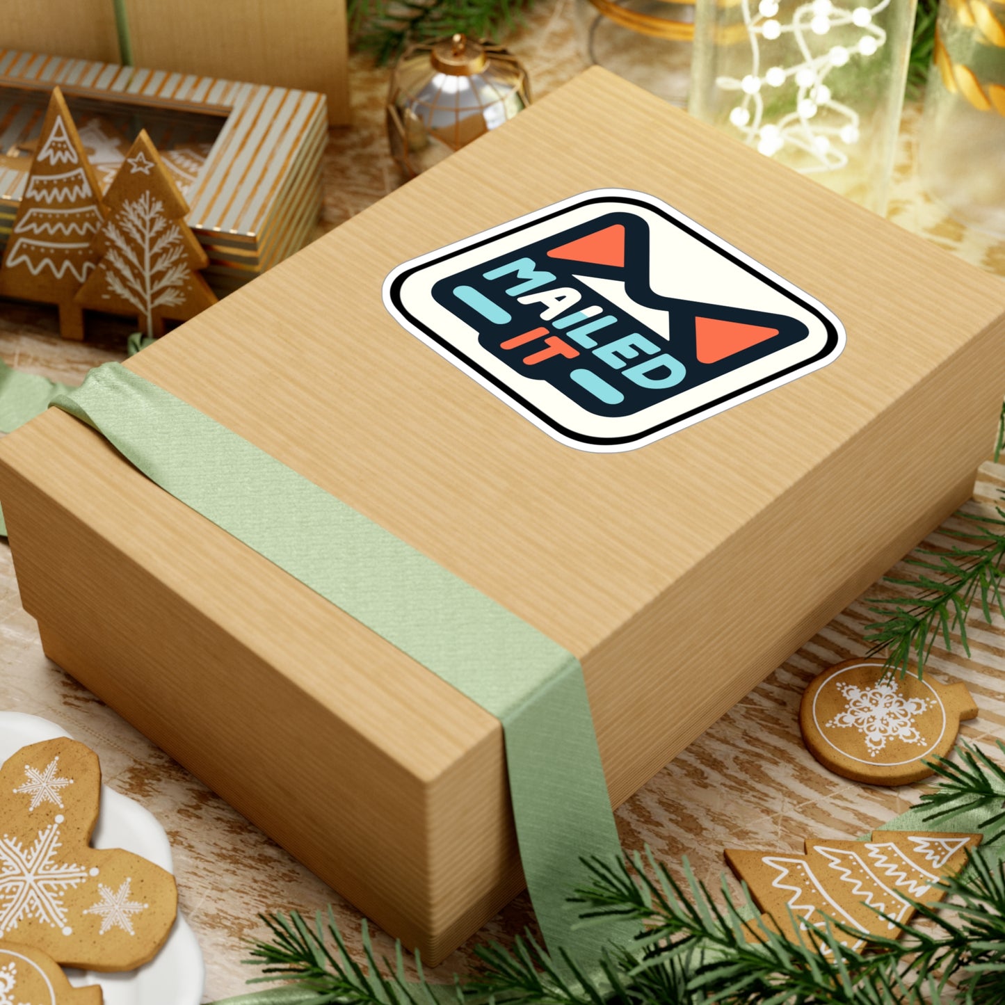 Mailed It - Postal worker Sticker for Laptop Sticker. Water Bottle Sticker, Vinyl Funny postal worker Decal - Postal worker Gift