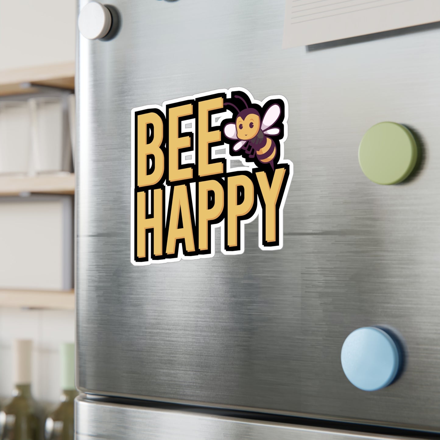 Be happy - Beekeeper Sticker for Wall, Laptop, Window, Truck, Car Beekeeper Gift Vinyl Beekeepers Decal Sticker