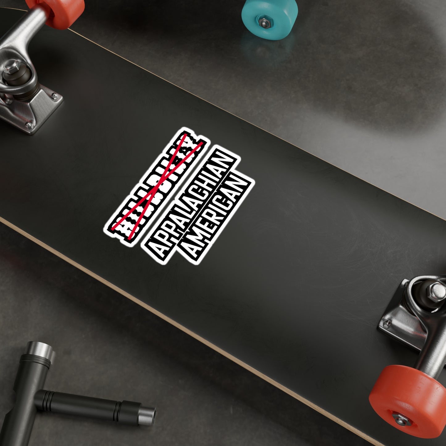 Hillbilly Appalachian American - Hillybilly Sticker for Wall, Laptop, Window, Truck, Car Hillybilly Gift Vinyl Redneck Decal Sticker