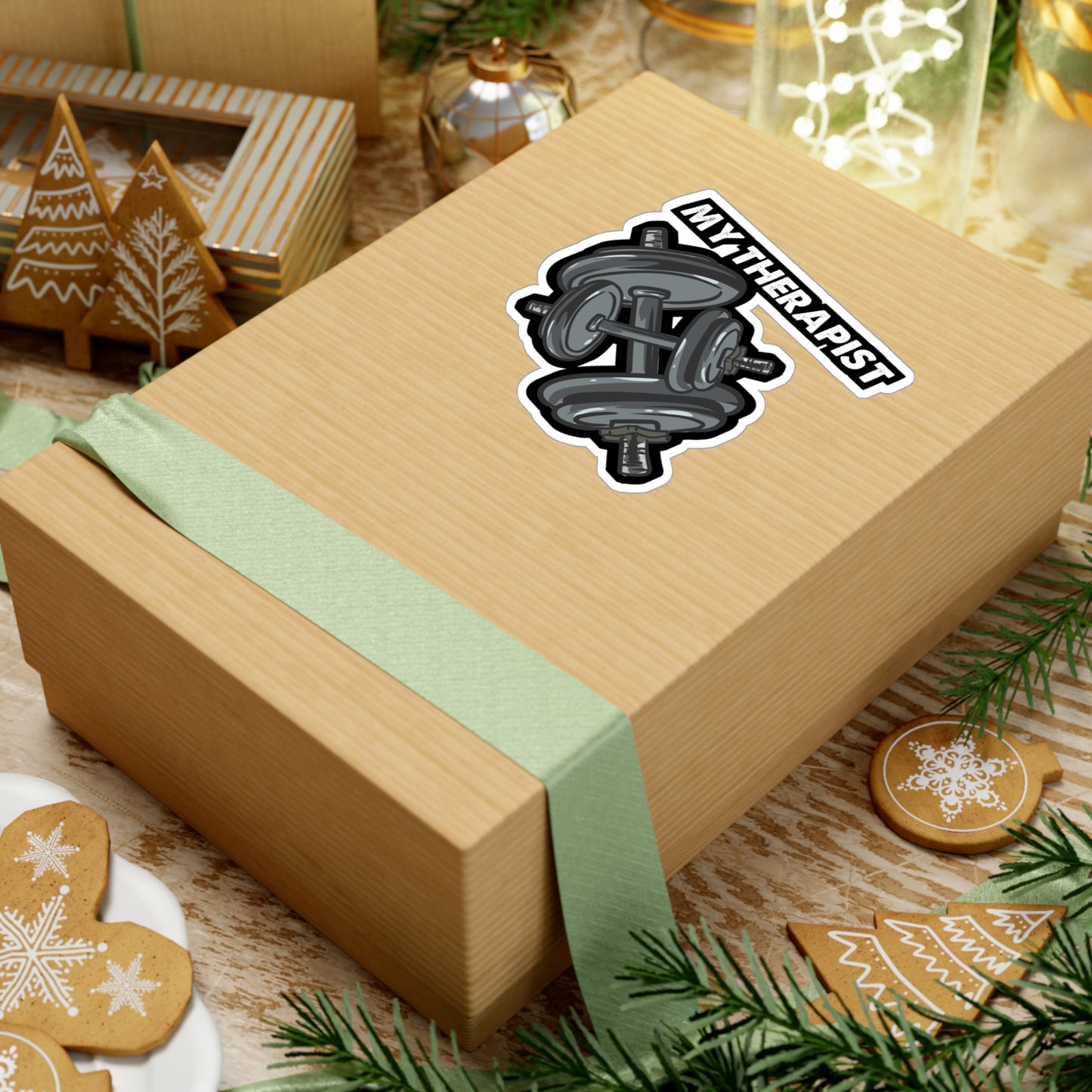 My Therapist Bodybuilding Weightlifting | Bodybuilding Sticker | Weightlifting Decals | Bodybuilding Gift