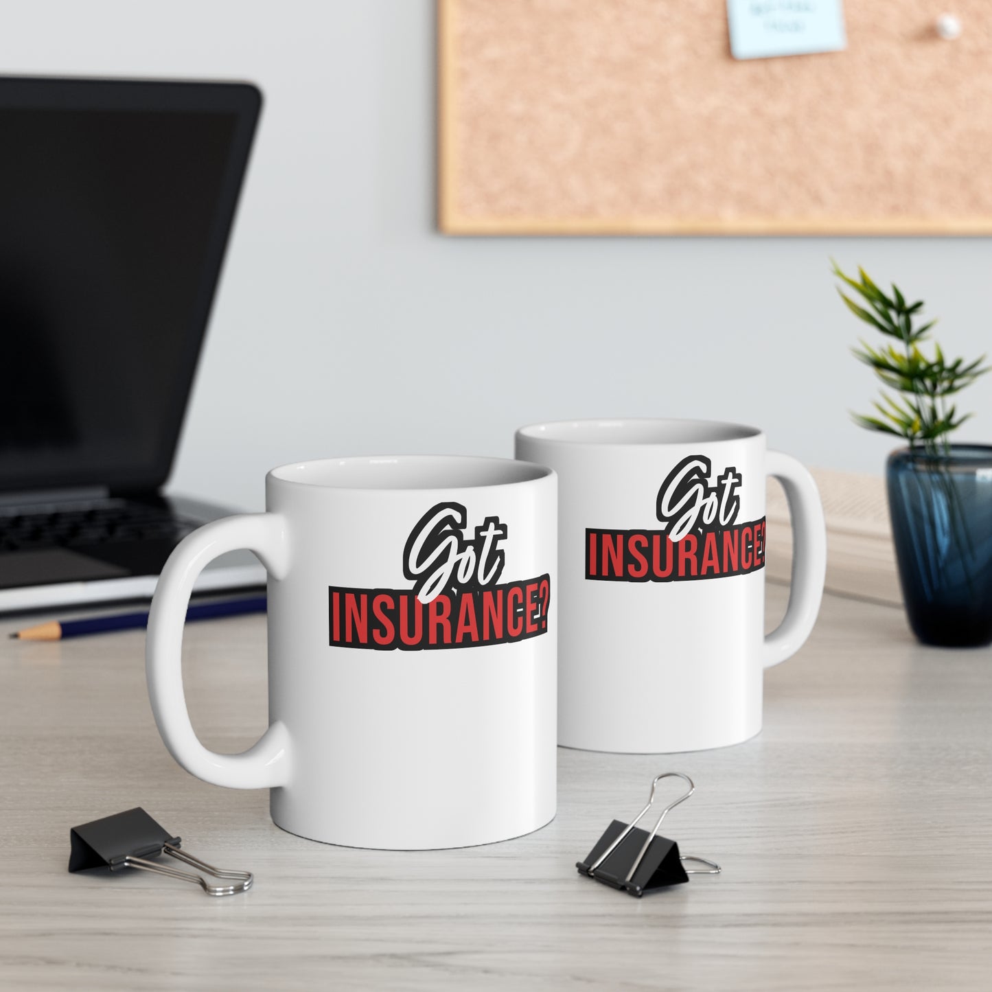 Got Insurance - Insurance-agent Mug for Coffee 11oz. Insurance-agent Cup, White ceramic, Policy Mug, Premium Tea Cup - Insurance-agent Gift