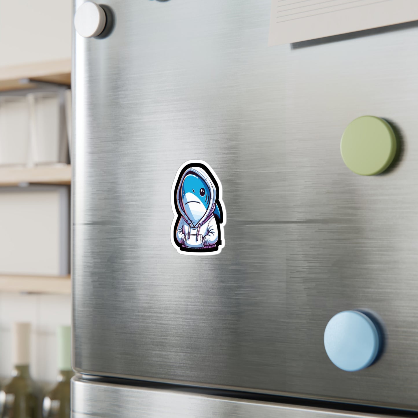 Cool Shark - Cool Sticker for Car Window Laptop Sticker. Water Bottle Sticker, Vinyl Shark Decal, Hoodie Sticker - Cool Gift