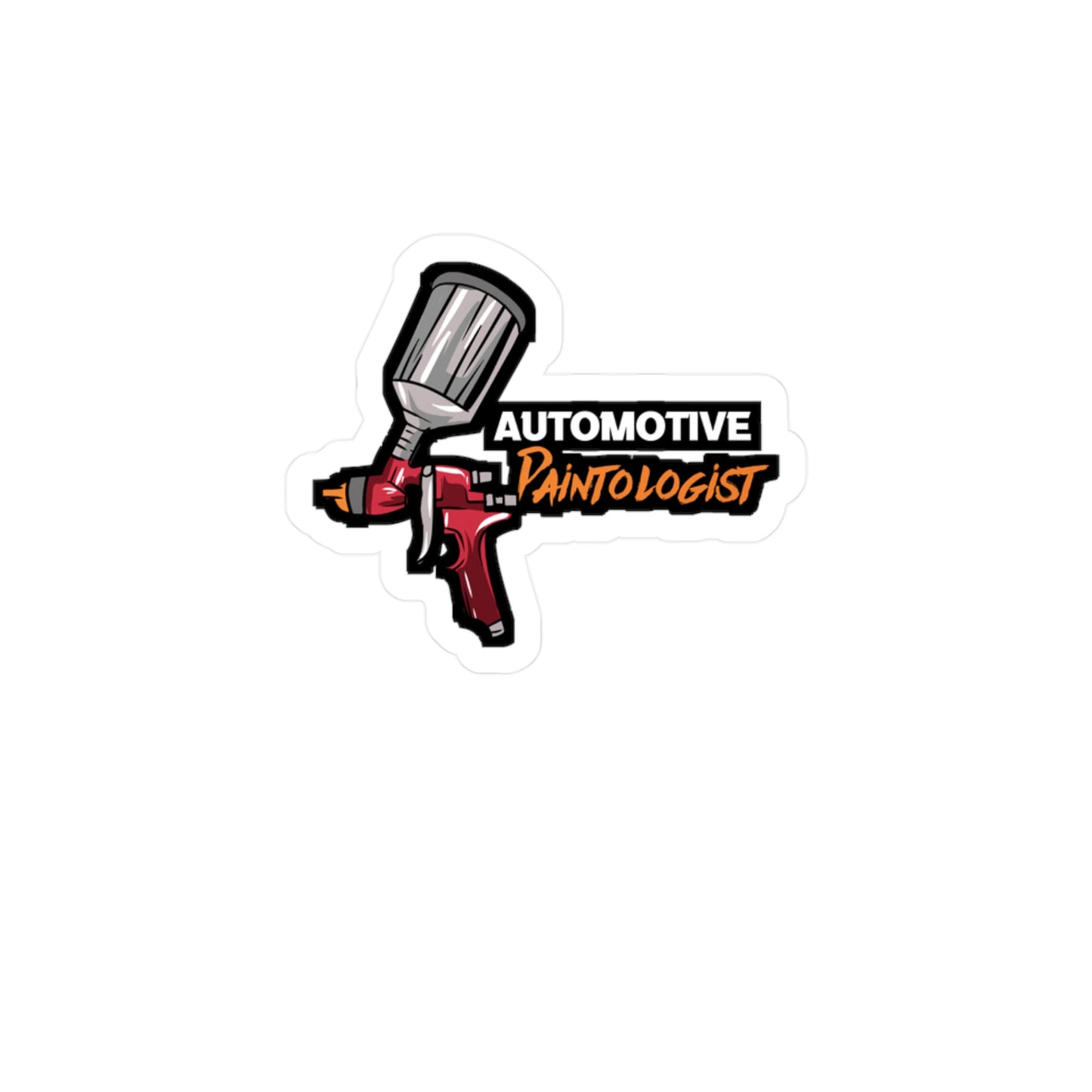 Automotive Paintologist | Painter Sticker | Car-painter Vinyl Sticker | Roll Laptop Sticker | Painter Gift | Car-painter Gift