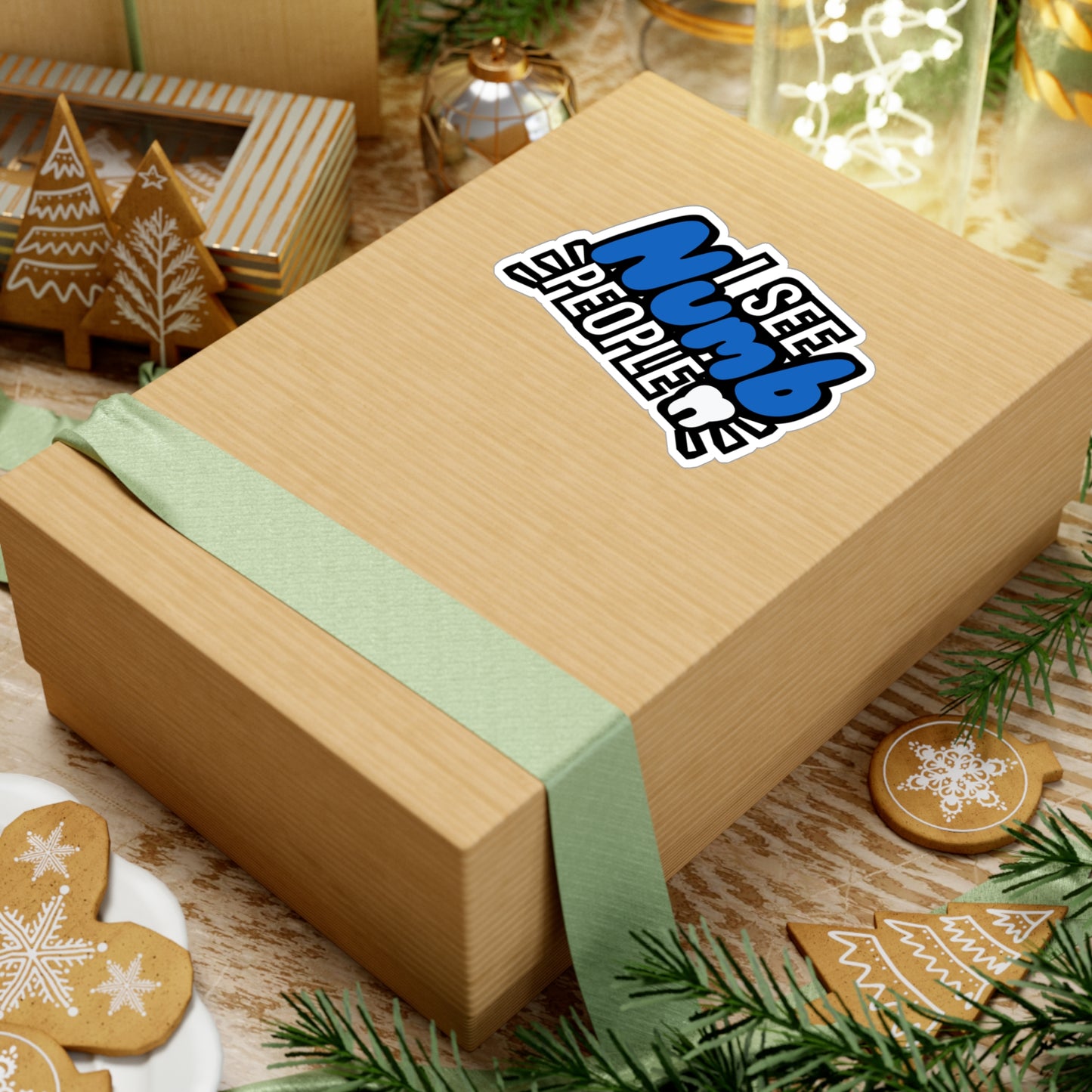 I see numb people - Dental assistant Sticker for Wall, Laptop, Window, Truck, Car Dental assistant Gift Vinyl Dental assistant Decal Sticker