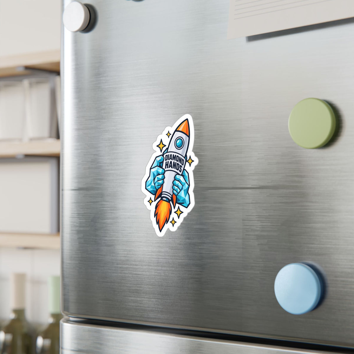 Day Trading Sticker - Diamond Hands Decals for the Stock Market and Forex Trader, Laptop & Water Bottle Decor