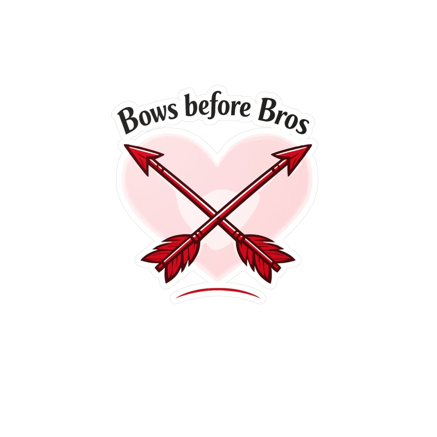 Archery Sticker Bows before Bros Funny Archer Hunting Shoot Design, Waterproof Vinyl Decals for Laptop Water Bottle