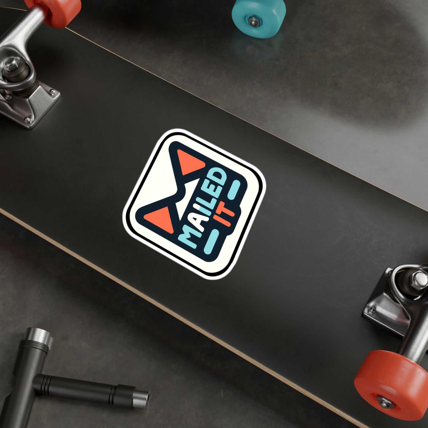 Mailed It - Postal worker Sticker for Laptop Sticker. Water Bottle Sticker, Vinyl Funny postal worker Decal - Postal worker Gift