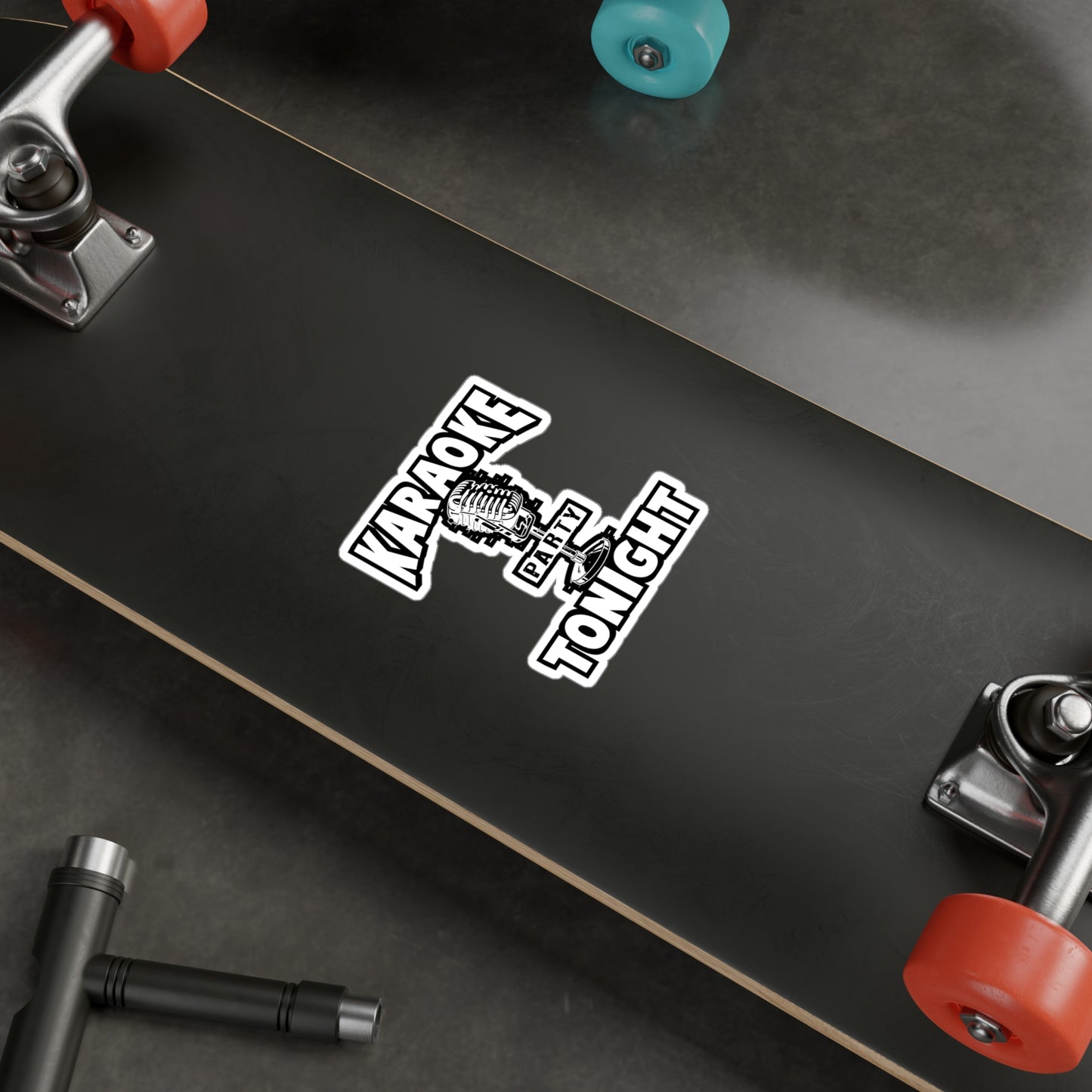 Karaoke Party Tonight - Karaoke Sticker for Laptop Sticker. Water Bottle Sticker, Vinyl Karaoke party Decal - Karaoke Gift