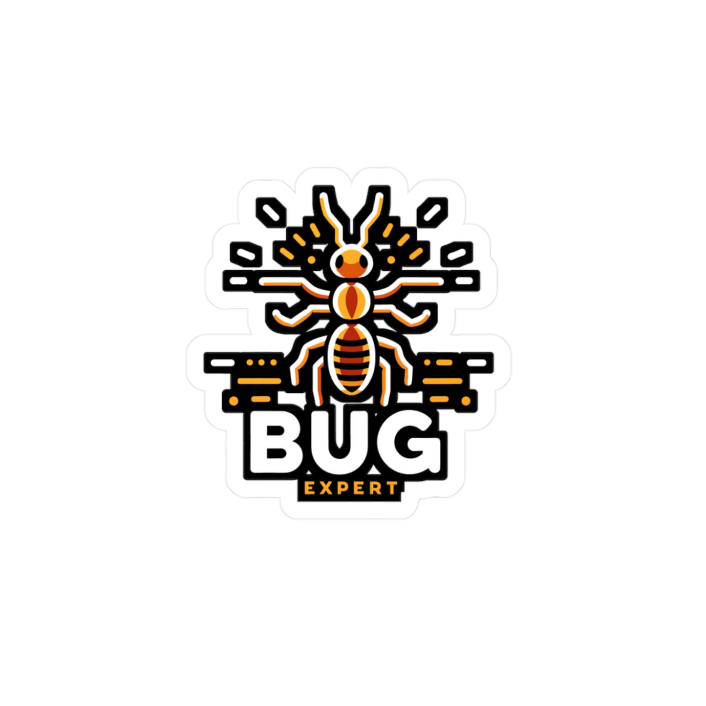 Bux Expert - Entomology Sticker for Car Window Laptop Sticker. Water Bottle Sticker, Vinyl Pin Decal, Entomologist Sticker - Entomology Gift