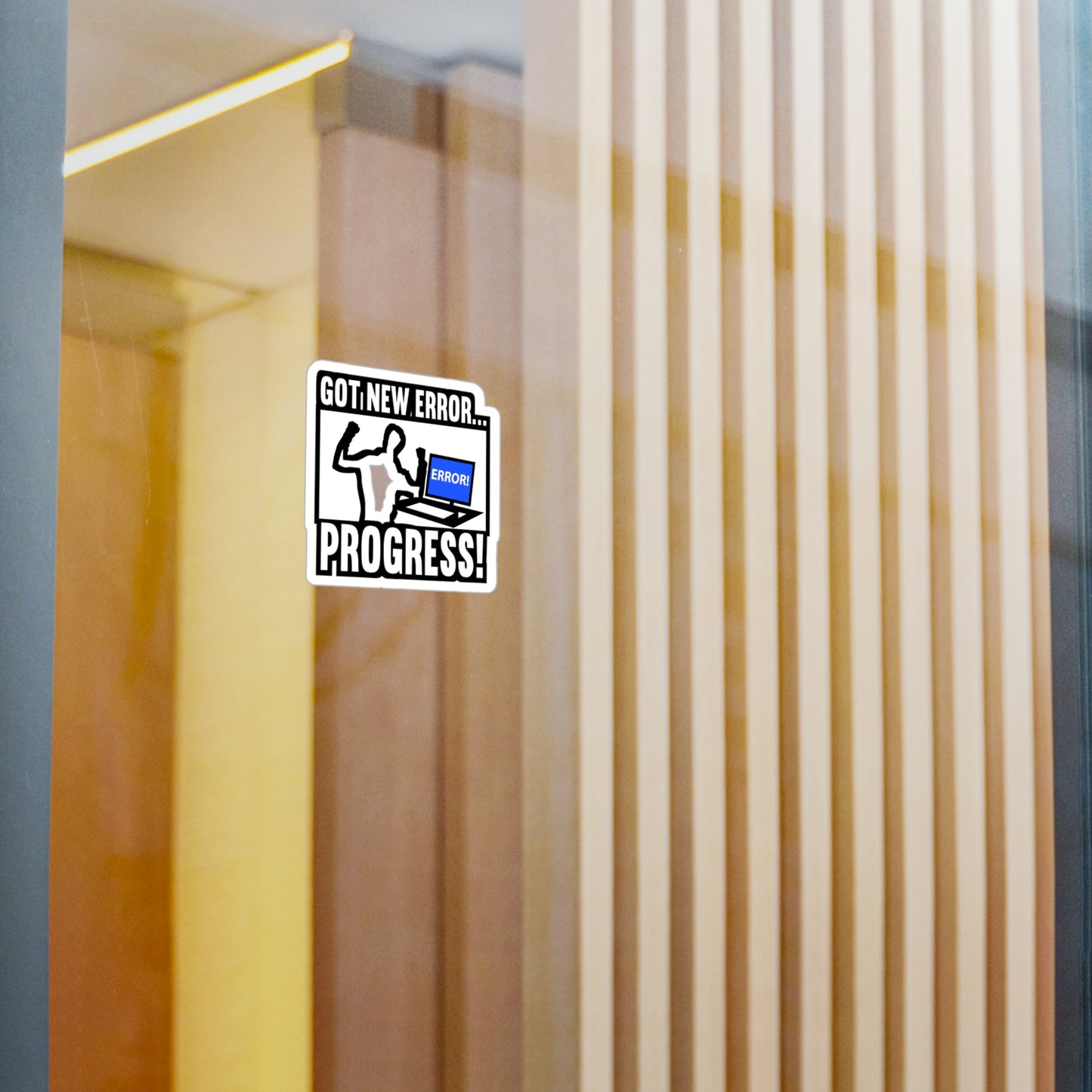 New Error Developer Programmer | Coding Sticker | Programmer Decals | Source-code Laptop Sticker | Coding Gift | Programmer Gift
