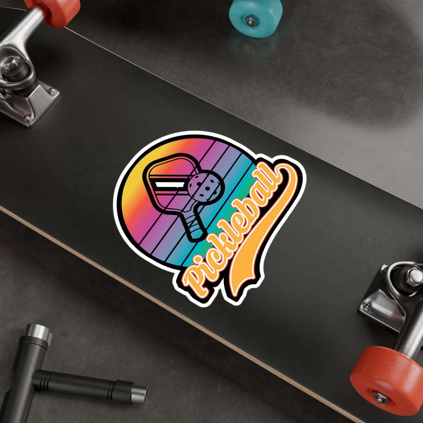 Pickleball -  Sticker for Car Window Laptop Sticker. Water Bottle Sticker, Vinyl  Decal,  Sticker -  Gift