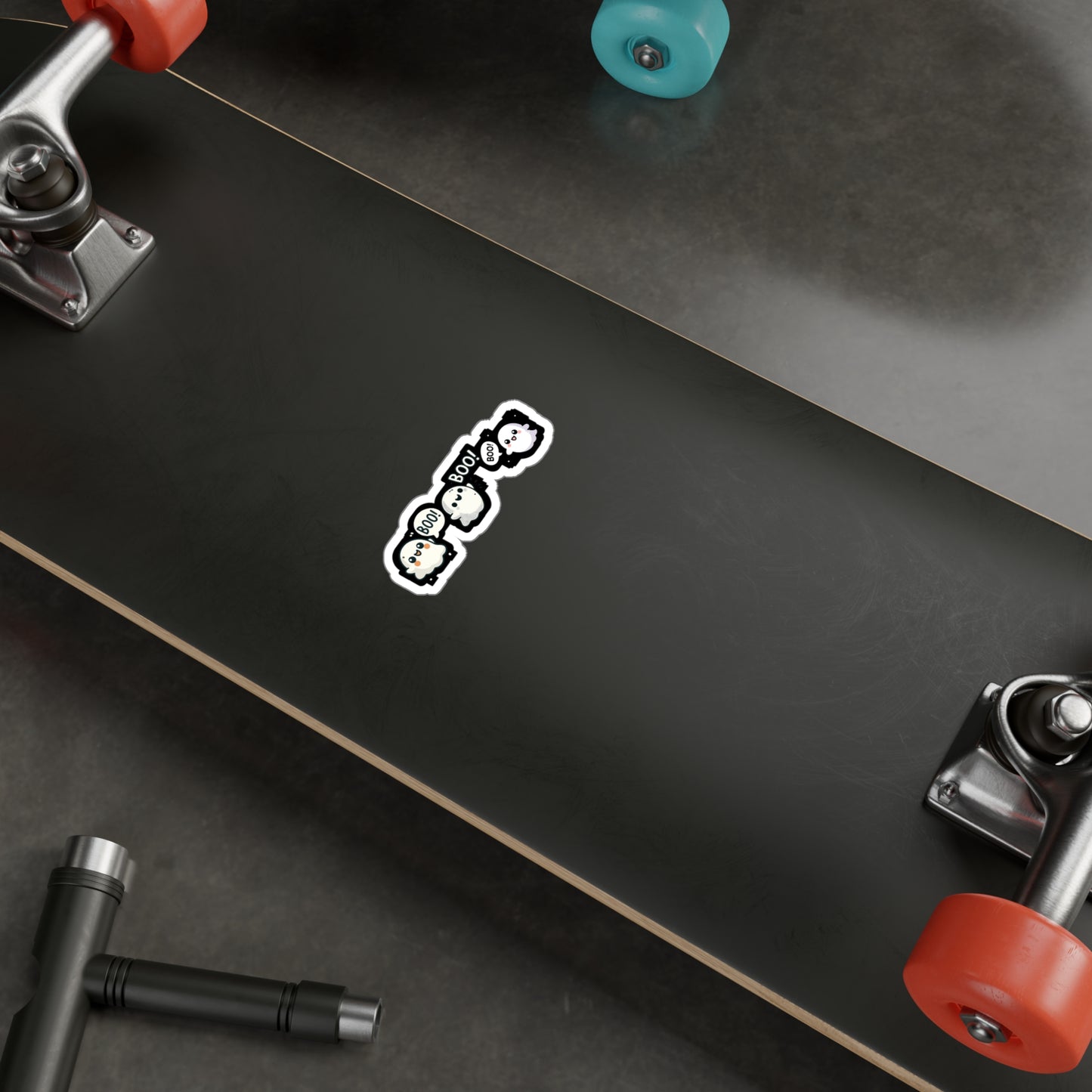 Halloween Costume Ghosts Boo - Halloween Sticker for Laptop Sticker. Water Bottle Sticker, Vinyl Ghost Decal - Halloween Gift