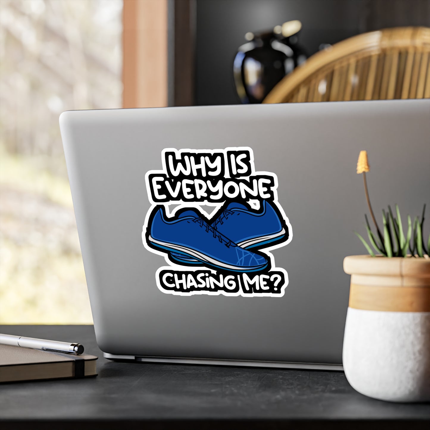 Funny Cross Country Running designs - Cross-country Sticker for Laptop Sticker. Water Bottle Sticker, Vinyl Running Decal - Cross-country Gift