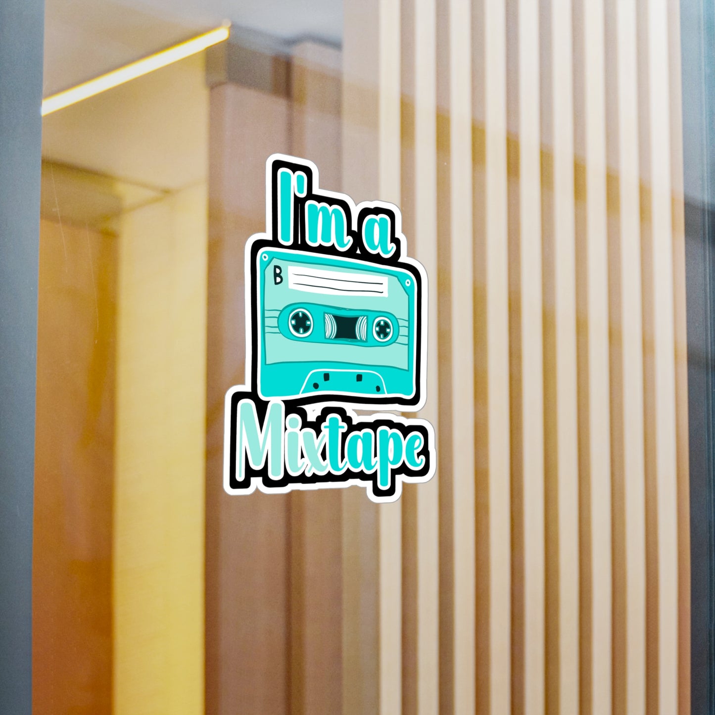 I'm a Mixtape - Pride Sticker for Wall, Laptop, Window, Truck, Car Pride Gift Vinyl Lgbt Decal Sticker