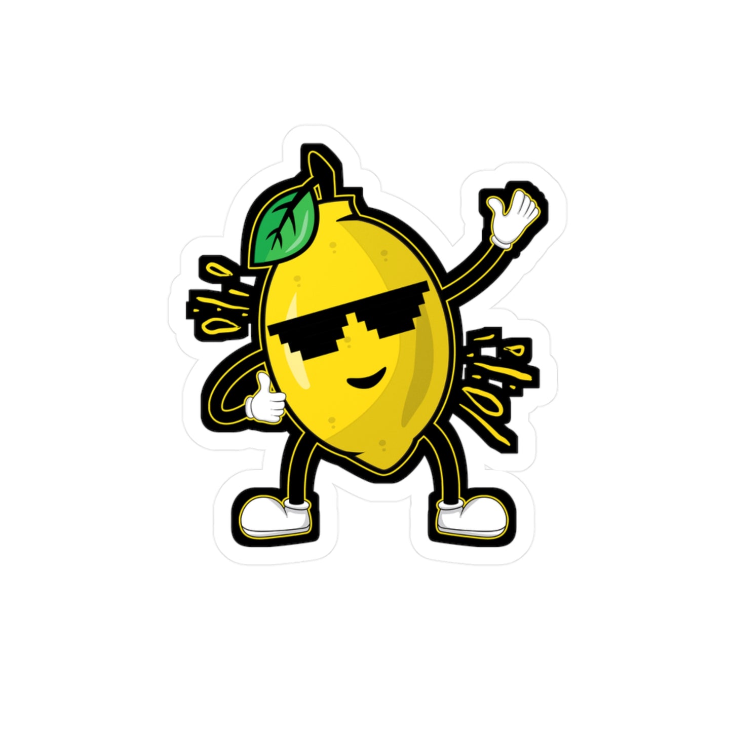 Lemon | Lemonade Sticker | Lemon Decals | Squeazy Laptop Sticker | Lemonade Gift | Lemon Gift