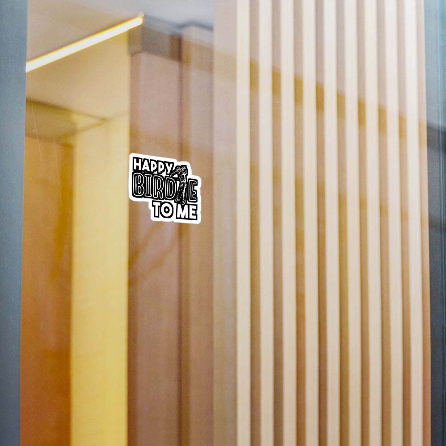 Happy Birdie To Me | Golf Sticker | Golfer Decals | Hole Laptop Sticker | Golf Gift | Golfer Gift