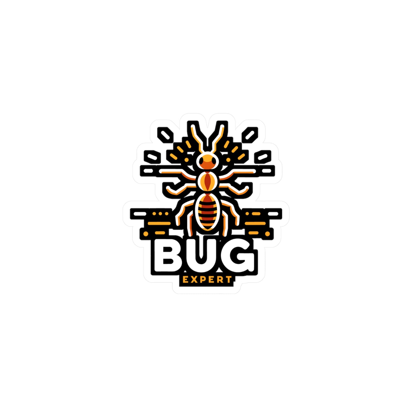 Bux Expert - Entomology Sticker for Car Window Laptop Sticker. Water Bottle Sticker, Vinyl Pin Decal, Entomologist Sticker - Entomology Gift