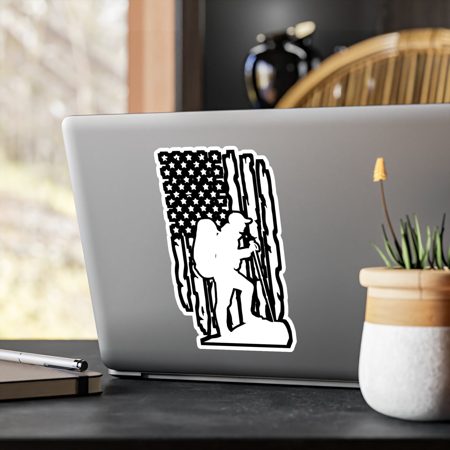 Hiking Rock Climbing - Hiking Sticker for Laptop Sticker. Water Bottle Sticker, Vinyl Hiker quote Decal - Hiking Gift