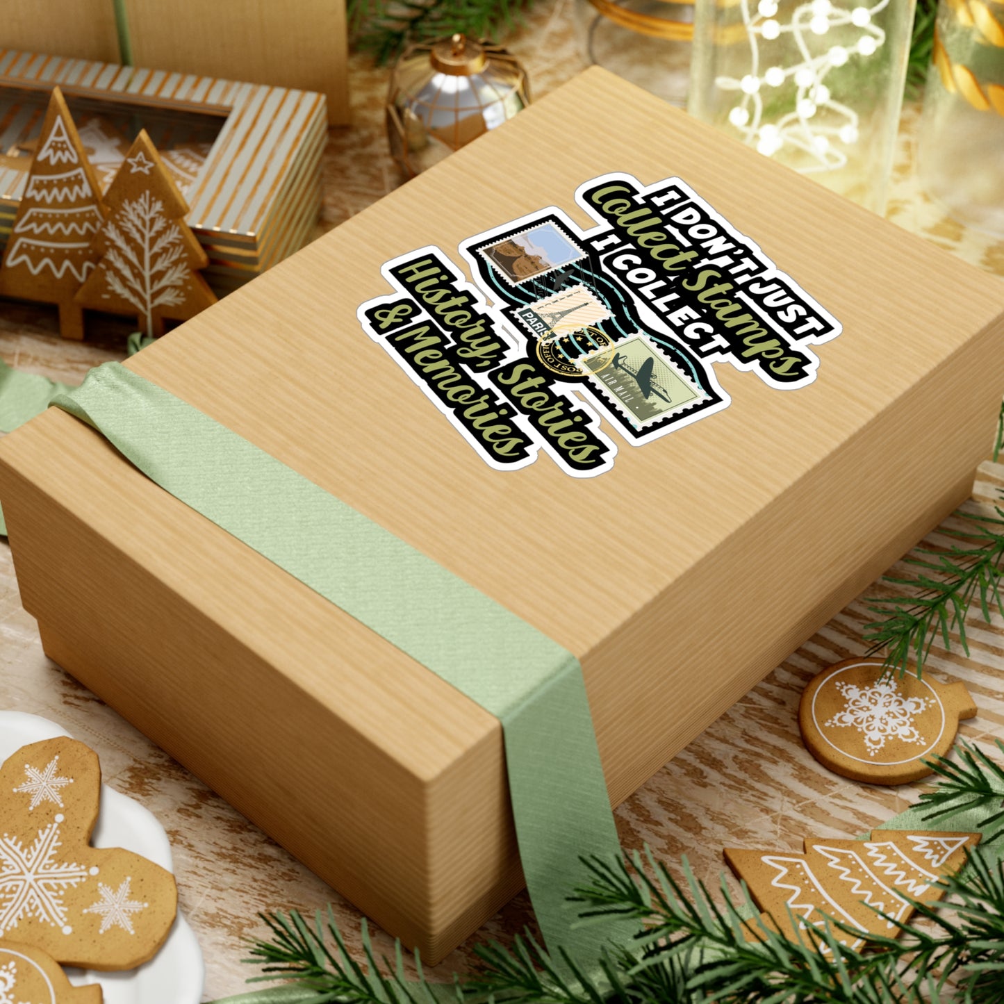 I Don't Just Collect Stamps | Stamp collector Sticker | Philatelist Decals | Stamp collector Gift