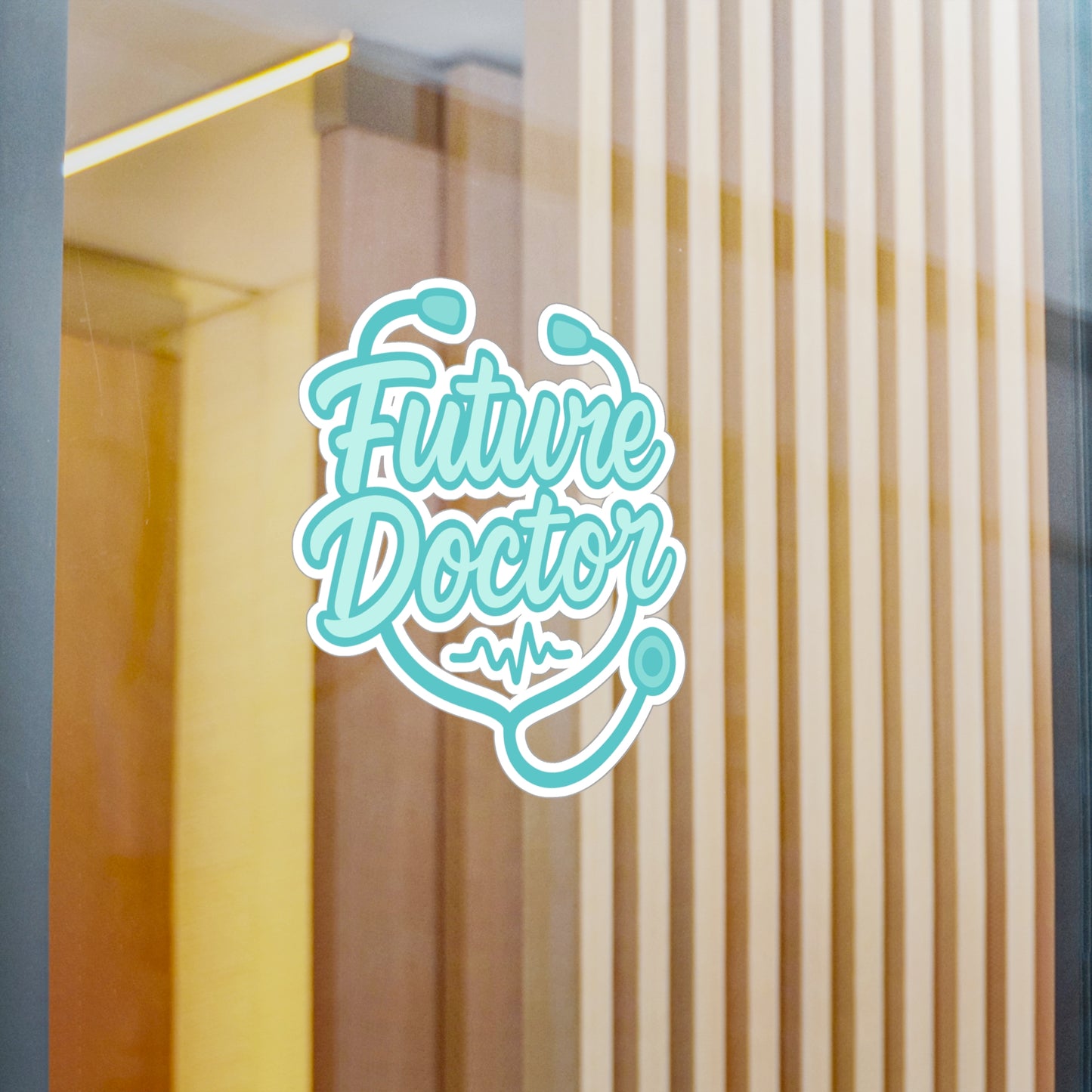 Future Doctor - Medicine Sticker for Laptop or Water Bottle – Gift for Medical Students or Aspiring Doctors