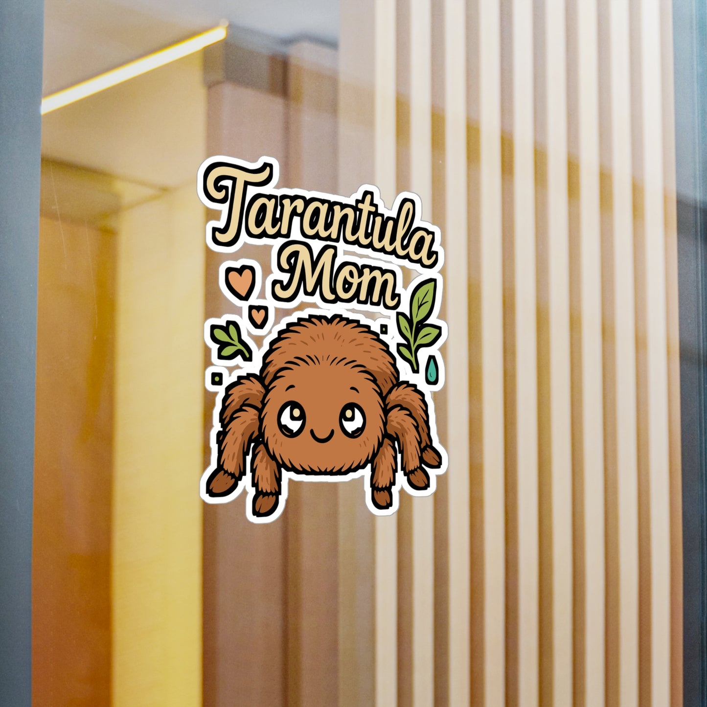 Tarantula Mom – Spider Sticker for Car, Laptop, or Water Bottle | Vinyl Tarantula Decal, Funny Arachnid Gift