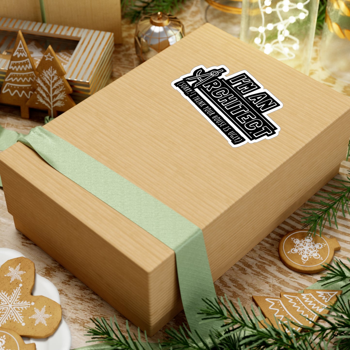 I'm An Architect - Architecture Sticker for Laptop Sticker. Water Bottle Sticker, Vinyl Studio Decal - Architecture Gift