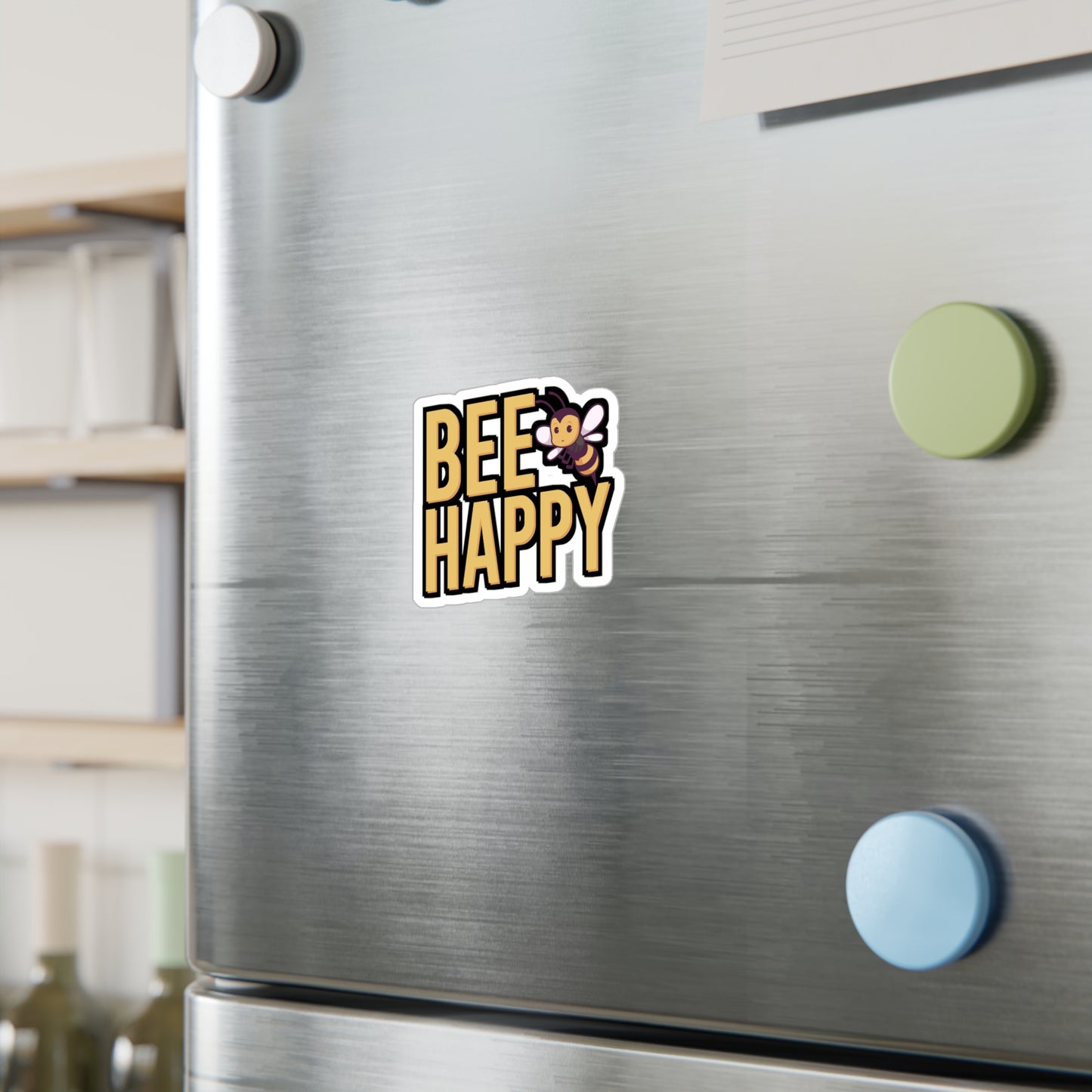 Be happy - Beekeeper Sticker for Wall, Laptop, Window, Truck, Car Beekeeper Gift Vinyl Beekeepers Decal Sticker