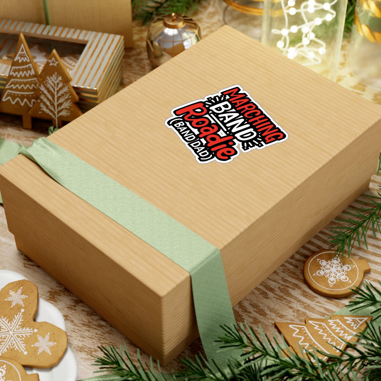 Marching Band Roadie - Marching-band Sticker for Window Laptop Sticker. Water Bottle Sticker, Vinyl Percussion Decal - Marching-band Gift