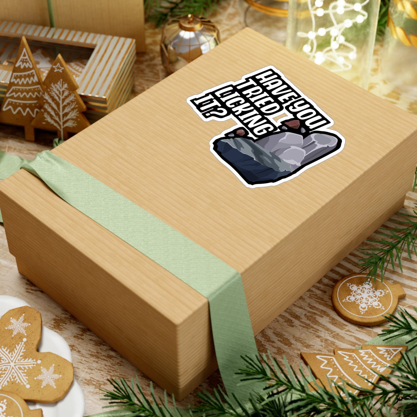 Have You Tried Licking It - Geology Sticker for Laptop Sticker. Water Bottle Sticker, Vinyl Geologist Decal - Geology Gift