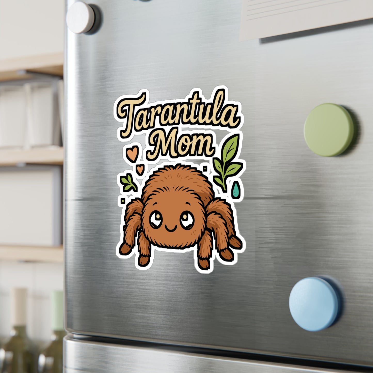 Tarantula Mom – Spider Sticker for Car, Laptop, or Water Bottle | Vinyl Tarantula Decal, Funny Arachnid Gift