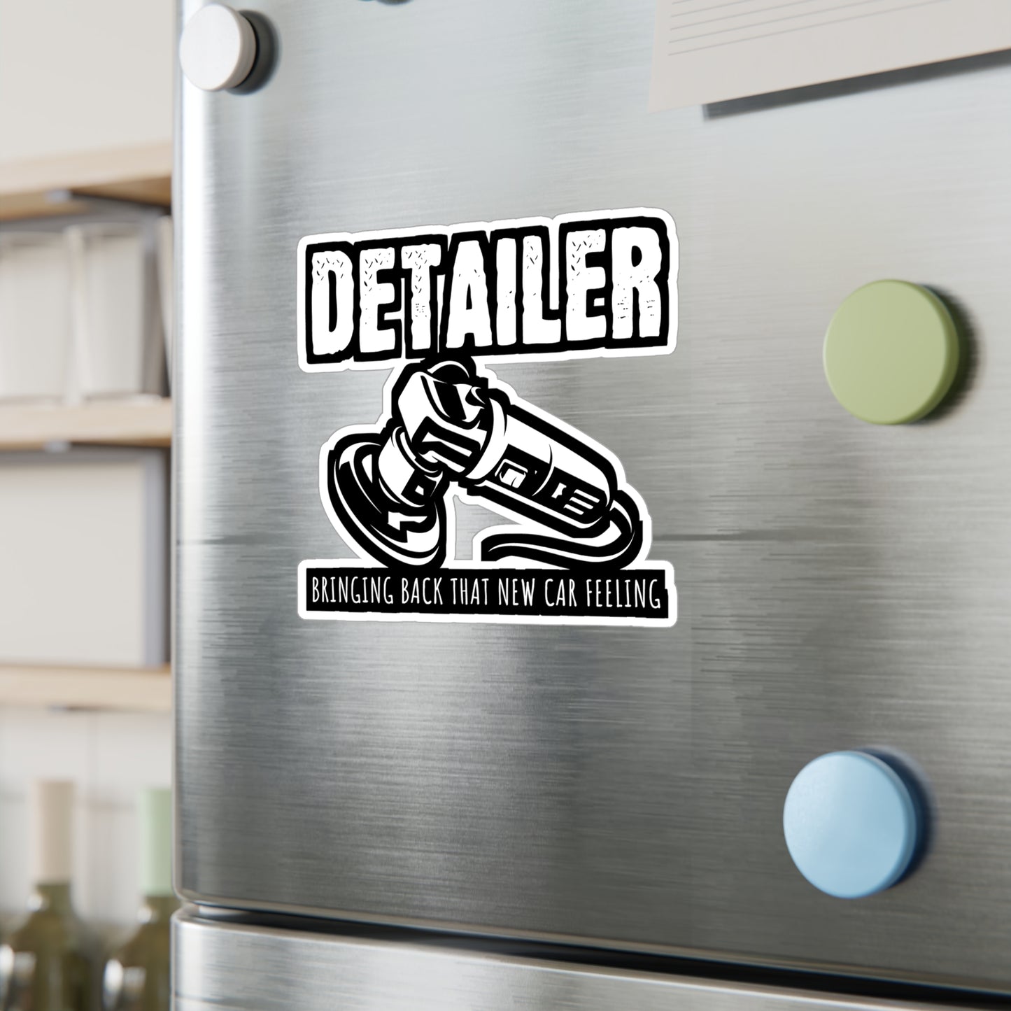 Detailer Bringing Back That New Car Feeling - Car-painter Sticker for Laptop Sticker. Water Bottle Sticker, Vinyl Auto-painter Decal - Car-painter Gift