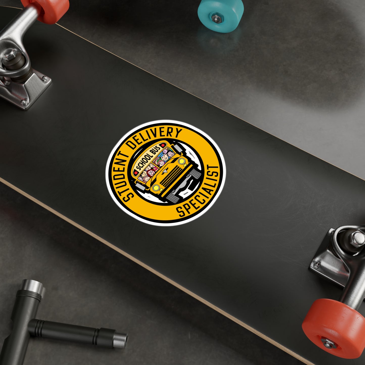 Student Delivery Specialist | School Sticker | Bus Decals | Driver Laptop Sticker | School Gift | Bus Gift