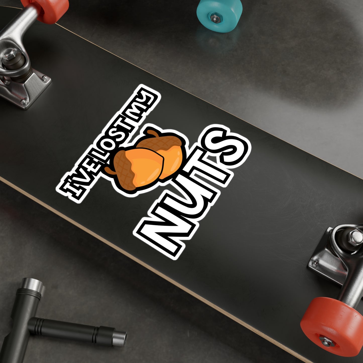 I've Lost My Nuts | Vasectomy Sticker | Childproofing Decals | Parenthood Laptop Sticker | Vasectomy Gift | Childproofing Gift