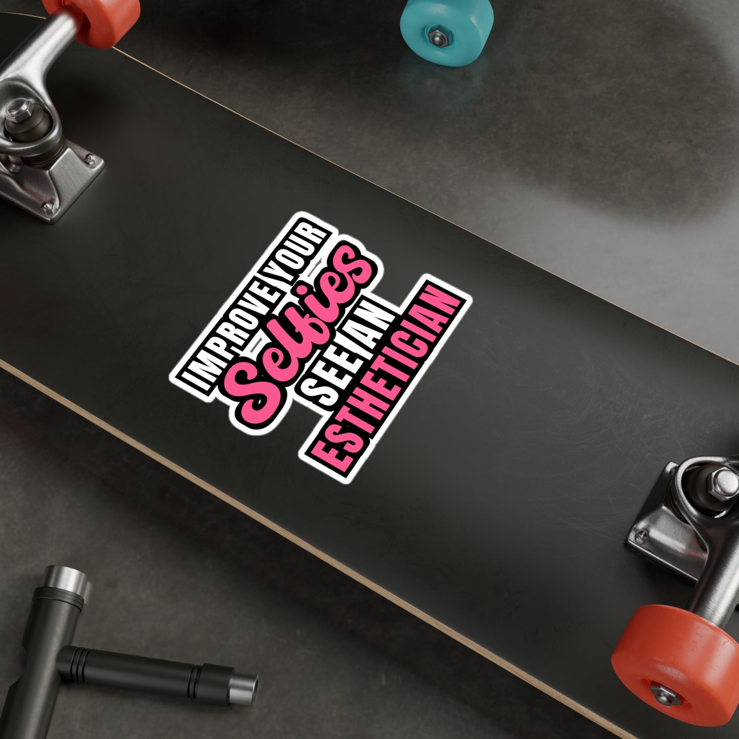 Improve Your Selfies See an Esthetician | Beautician Sticker | Esthetician Decals | Beautician Gift