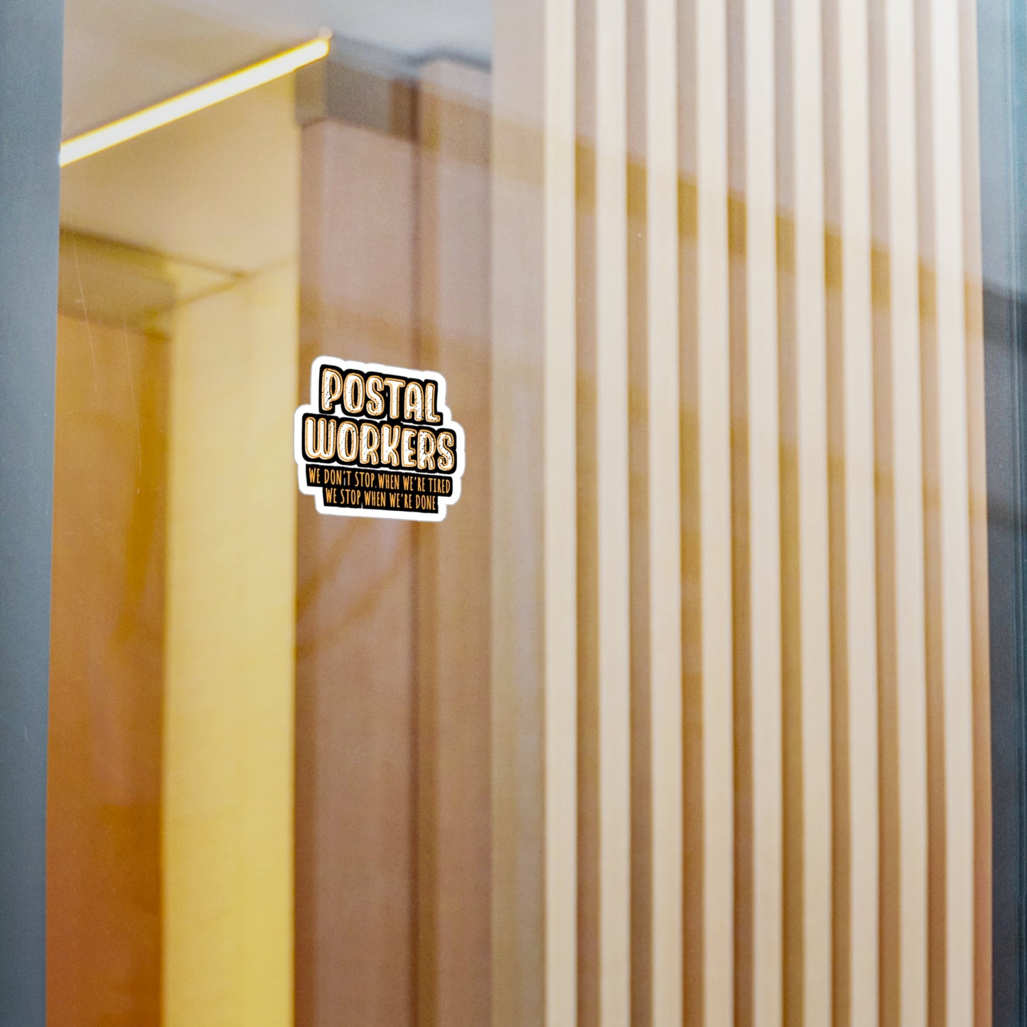 Postal Workers | Postal worker Sticker | Funny postal worker Decals | Postman Laptop Sticker | Postal worker Gift | Funny postal worker Gift