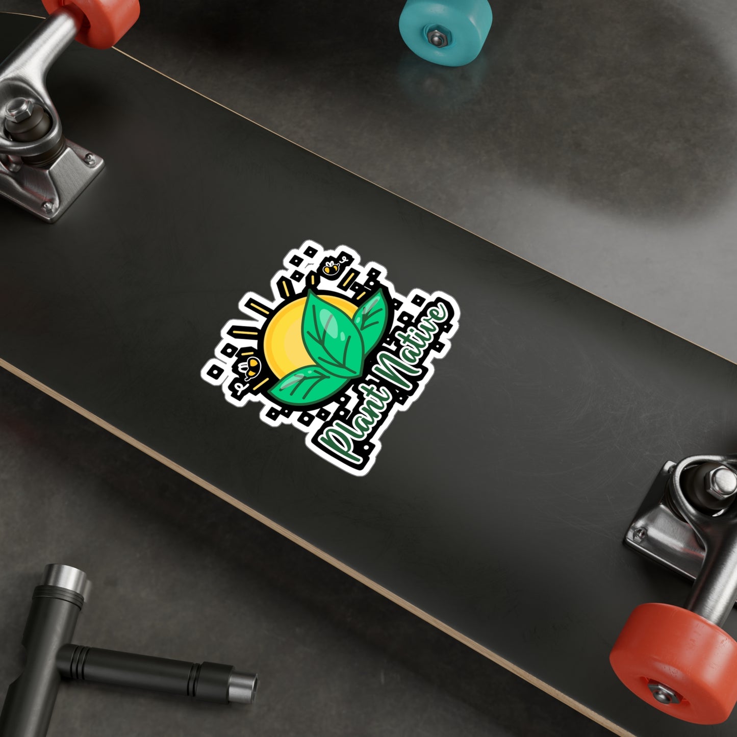 Plant Native - Gardening Sticker for Laptop Sticker. Water Bottle Sticker, Vinyl Greenhouse Decal - Gardening Gift