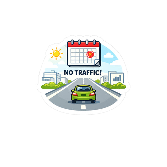 Accountant Sticker No Traffic! Funny Balance Spreadsheet Amortization Design Vinyl Waterproof Sticker Decals for Laptop Water Bottle