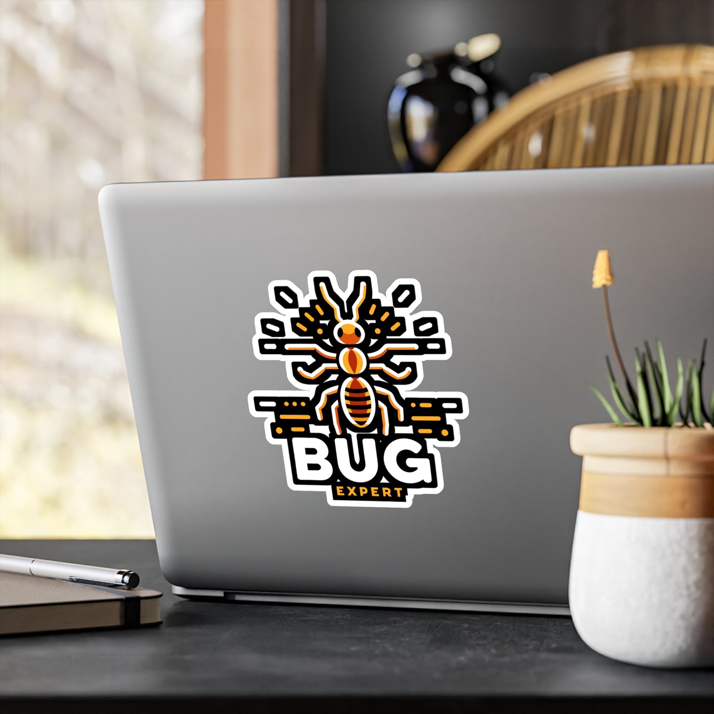 Bux Expert - Entomology Sticker for Car Window Laptop Sticker. Water Bottle Sticker, Vinyl Pin Decal, Entomologist Sticker - Entomology Gift