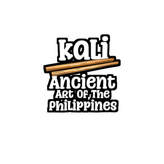 Kali Ancient Esrkima - Arnis Sticker for Car Window Laptop Sticker. Water Bottle Sticker, Vinyl Kali Decal, Eskrima Sticker - Arnis Gift