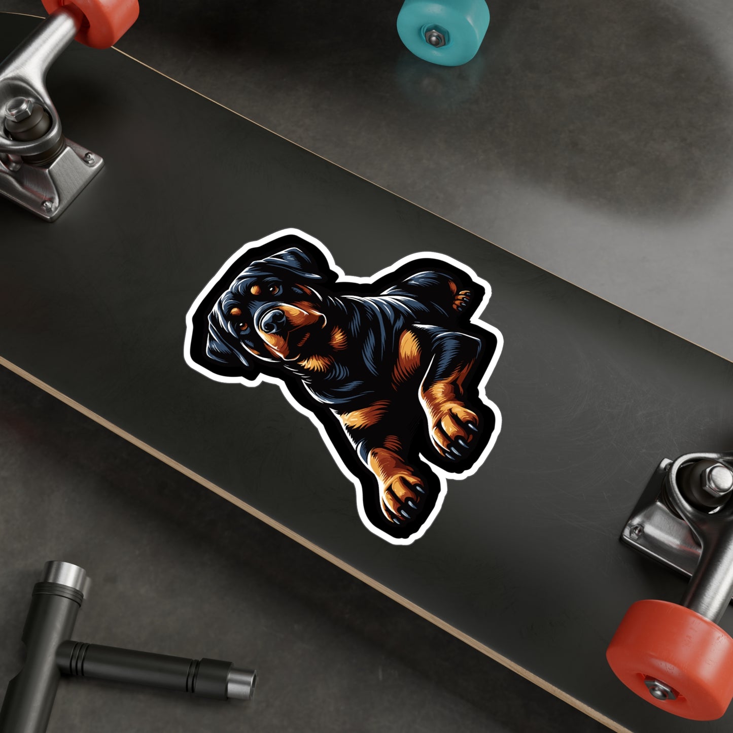 Rottweiler - Rottweiler Sticker for Car Window Laptop Sticker. Water Bottle Sticker, Vinyl Guard Decal, Powerful Sticker - Rottweiler Gift