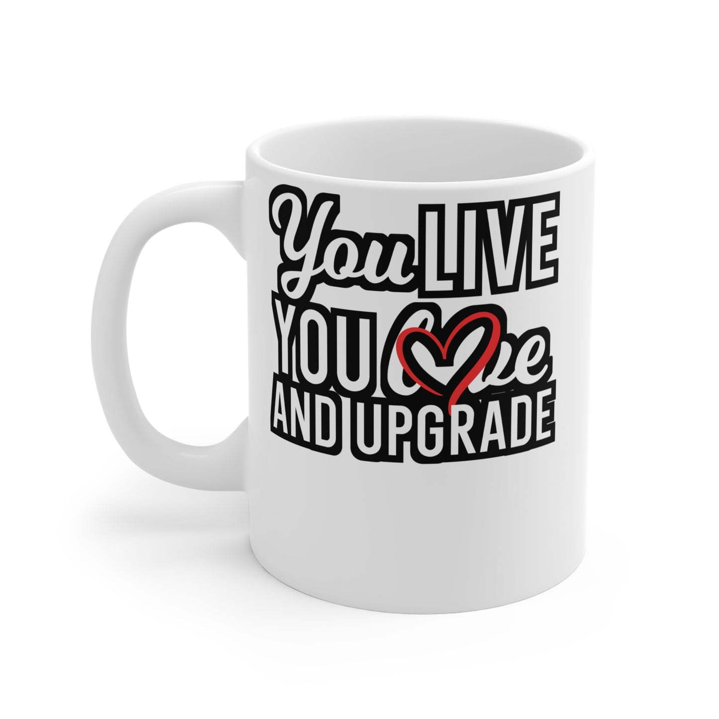 You Live You Learn and You Upgrade - Divorce Mug for Coffee 11oz. Divorce Cup, White ceramic, Separation Mug, Alimony Tea Cup - Divorce Gift