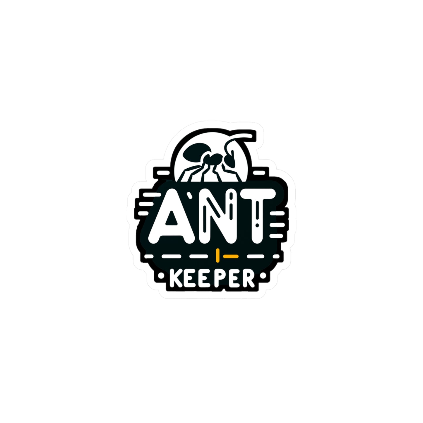 Ant Keeper - Entomology Sticker for Car Window Laptop Sticker. Water Bottle Sticker, Vinyl Pin Decal, Entomologist Sticker - Entomology Gift