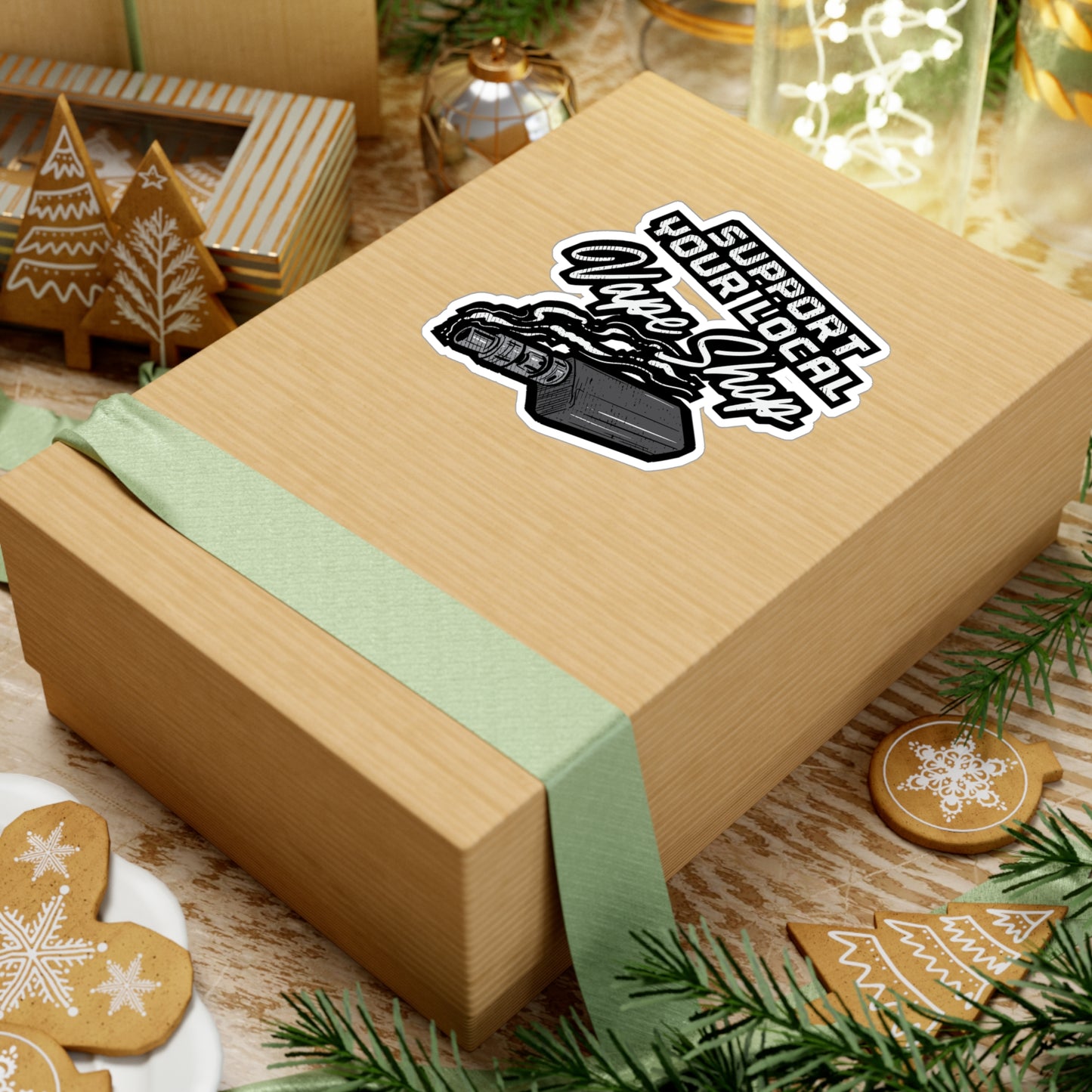 Support Your Local Vape Shop | Vape Sticker | Pod Decals | Mod Laptop Sticker | Vape Gift | Pod Gift