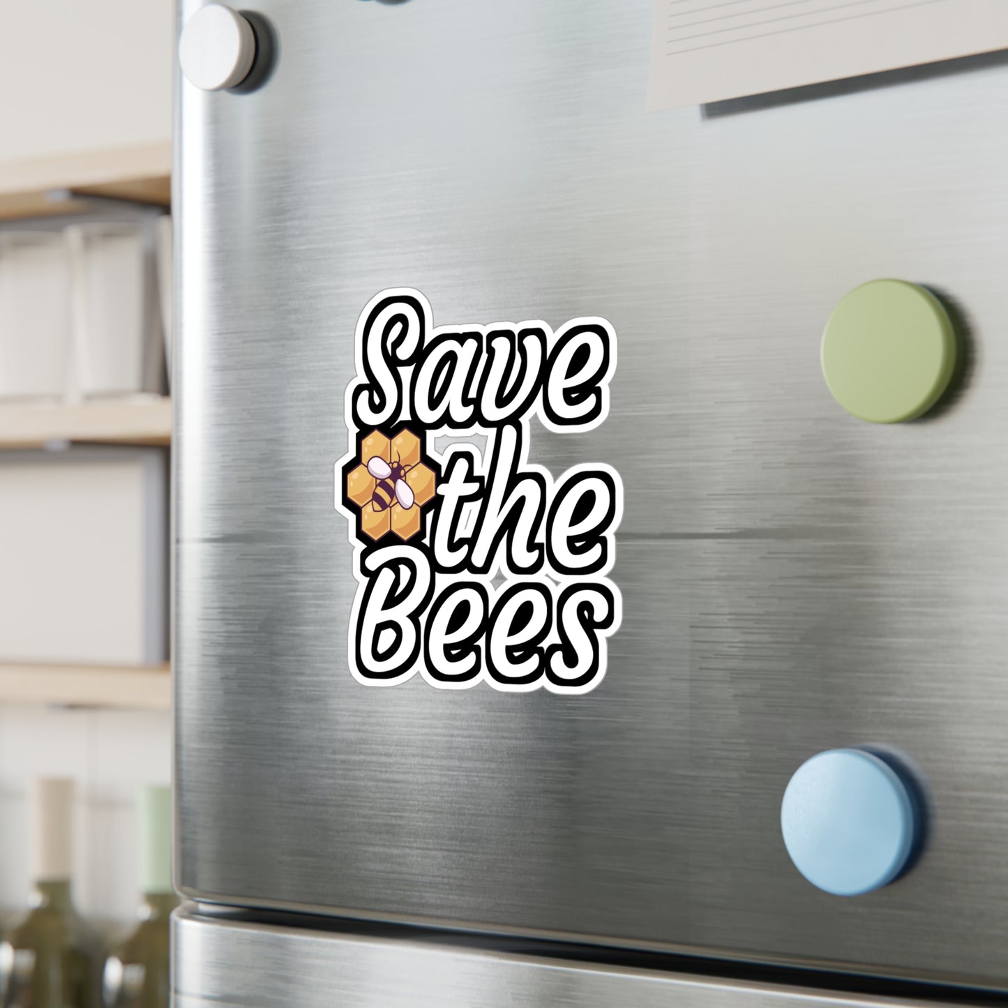 Save the bees - Beekeeper Sticker for Wall, Laptop, Window, Truck, Car Beekeeper Gift Vinyl Beekeepers Decal Sticker