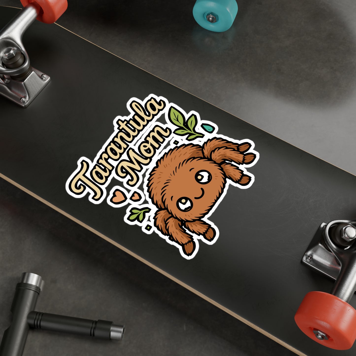 Tarantula Mom – Spider Sticker for Car, Laptop, or Water Bottle | Vinyl Tarantula Decal, Funny Arachnid Gift
