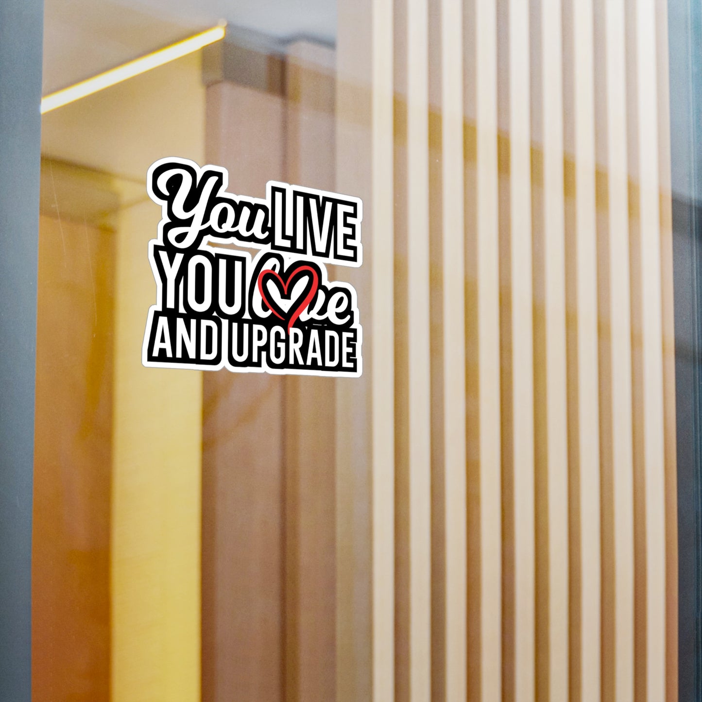 You Live You Learn and You Upgrade | Divorce Sticker | Separation Decals | Alimony Laptop Sticker | Divorce Gift | Separation Gift