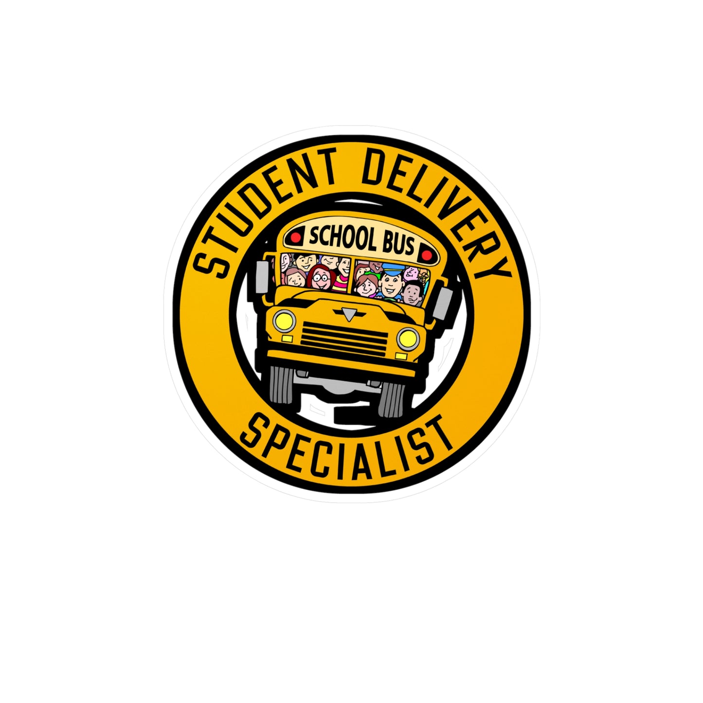 Student Delivery Specialist | School Sticker | Bus Decals | Driver Laptop Sticker | School Gift | Bus Gift
