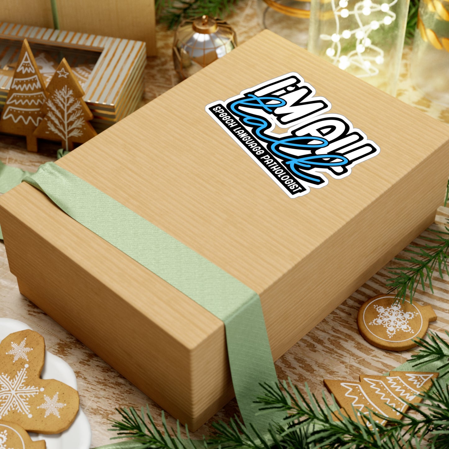 I'm All Talk | Speech-pathology Sticker | Phoneme Decals | Speech-therapist Laptop Sticker | Speech-pathology Gift | Phoneme Gift