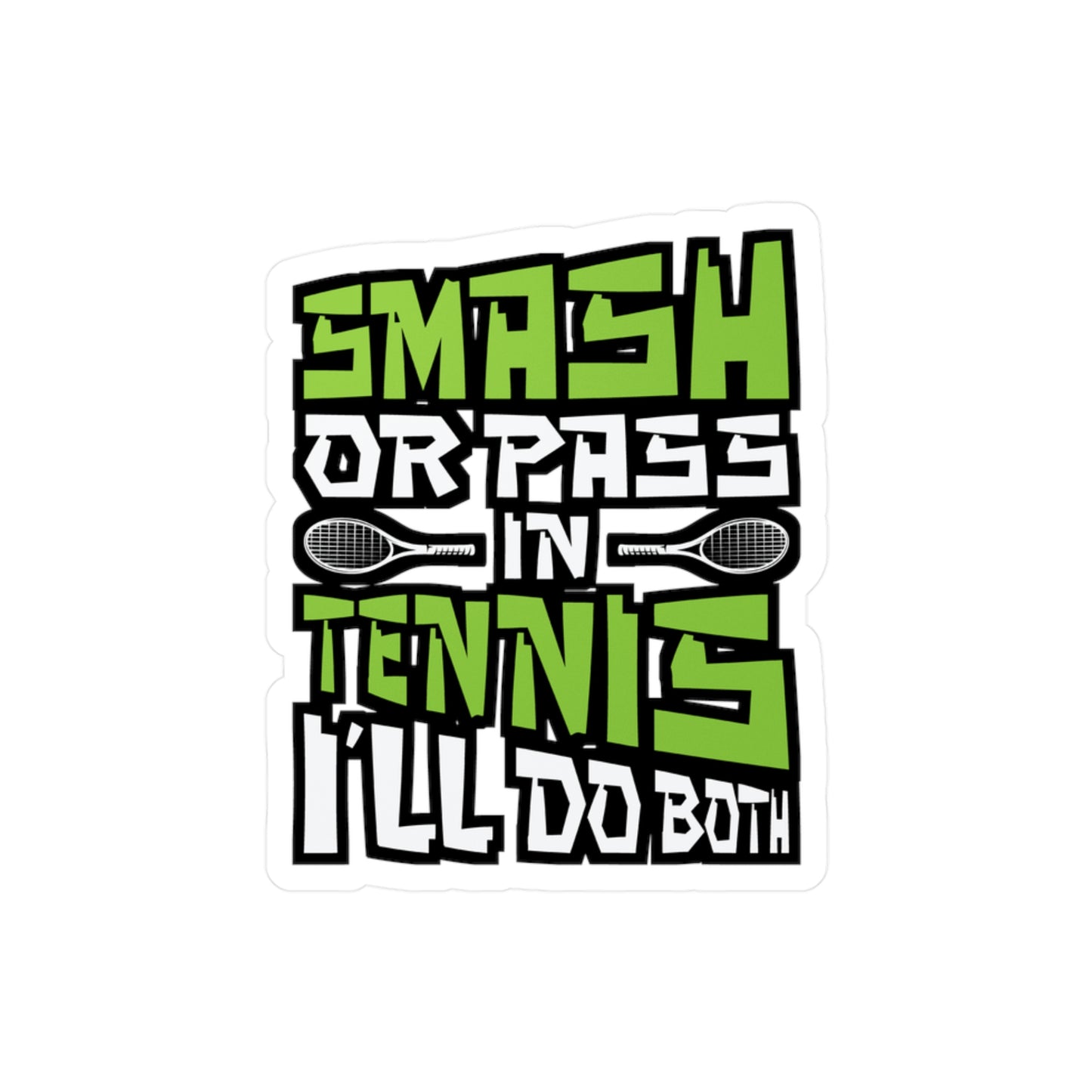 I Like My Matches Like My Tennis Balls - Padel Sticker for Laptop Sticker. Water Bottle Sticker, Vinyl Padel court Decal - Padel Gift